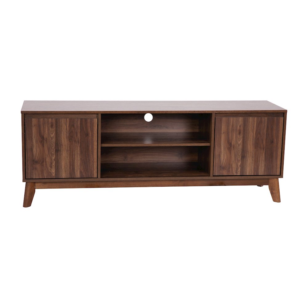 TV Stand in Walnut for up to 64 in TV's - 60 in Media Center