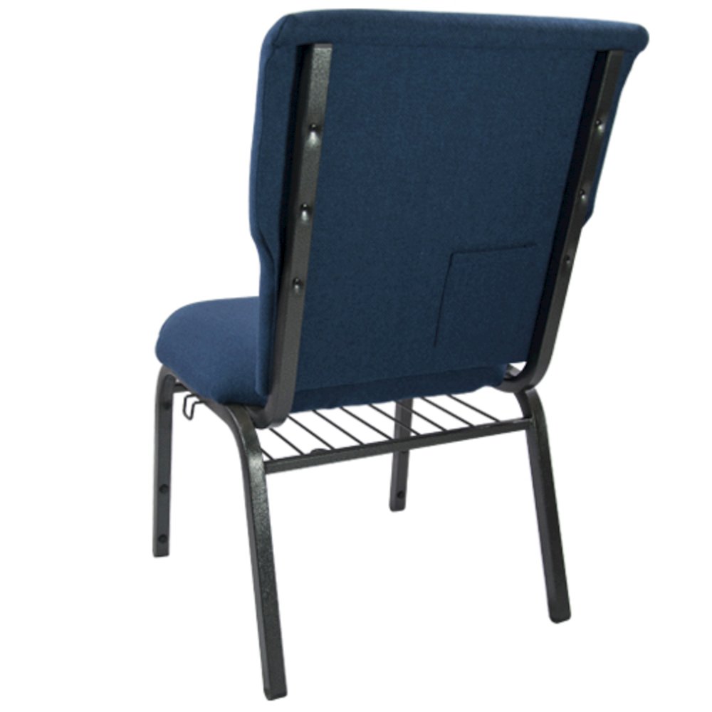 Navy Discount Church Chair - 21 in. Wide