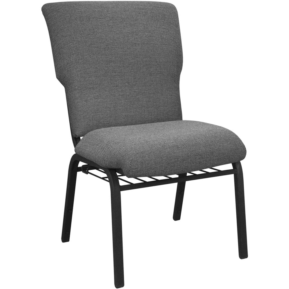 Black Marble Discount Church Chair - 21 in. Wide