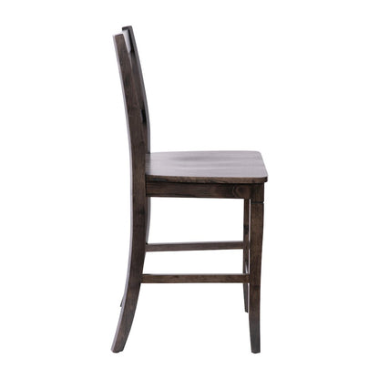 Set of 2 Modern Farmhouse Style Commercial Grade Counter Height Stools