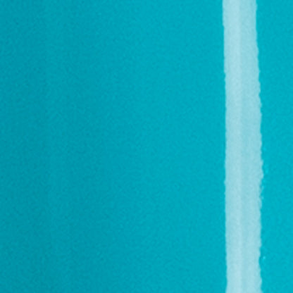 30" High Crystal Teal-Blue Metal Barstool with Back and Wood Seat