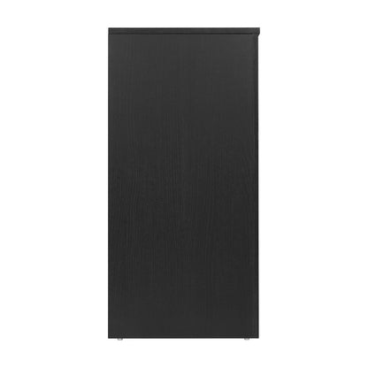 Modern 58 Inch Buffet Sideboard, TV Stand for up to 65" TV's, Black/Rattan