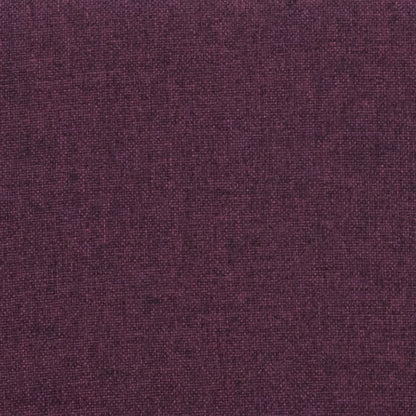 18.5''W Church Chair in Plum Fabric with Cup Book Rack - Gold Vein Frame