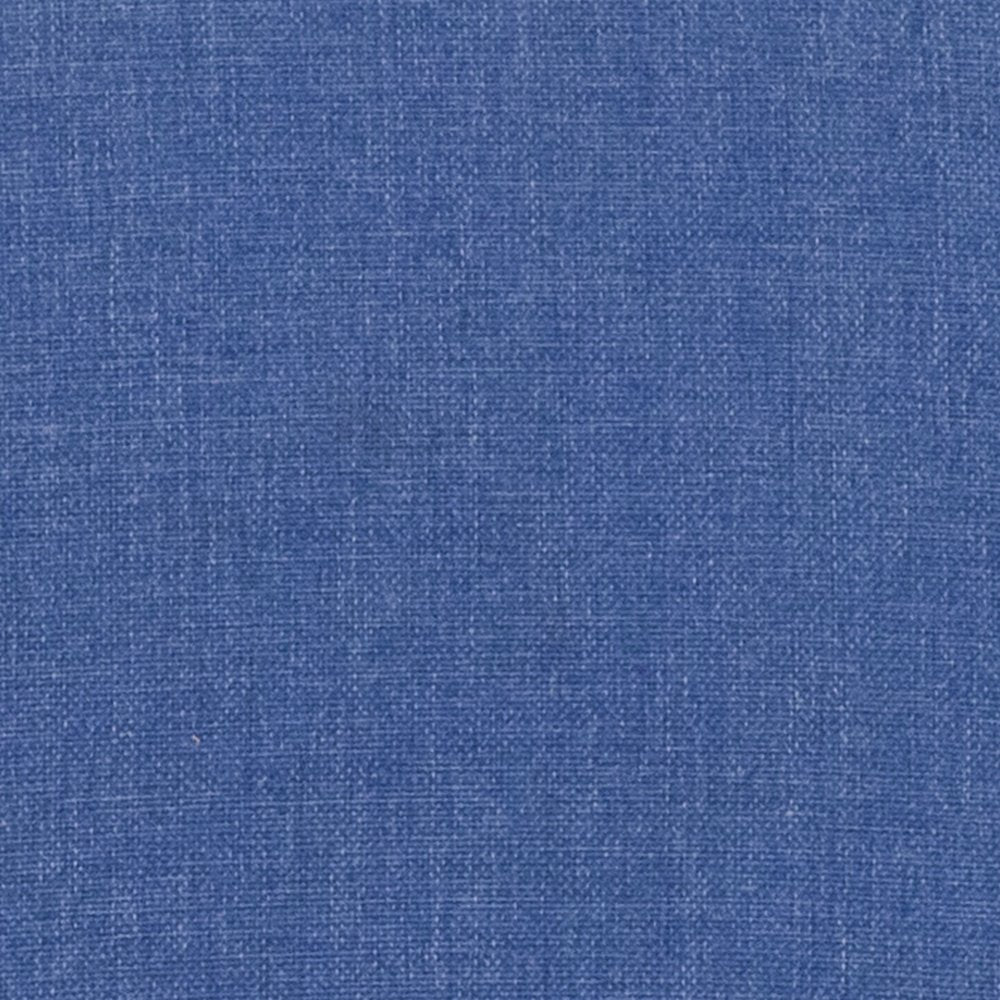 18.5''W Church Chair in Blue Fabric with Cup Book Rack - Gold Vein Frame