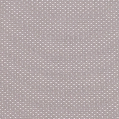 18.5''W Church Chair in Gray Dot Fabric with Book Rack - Silver Vein Frame