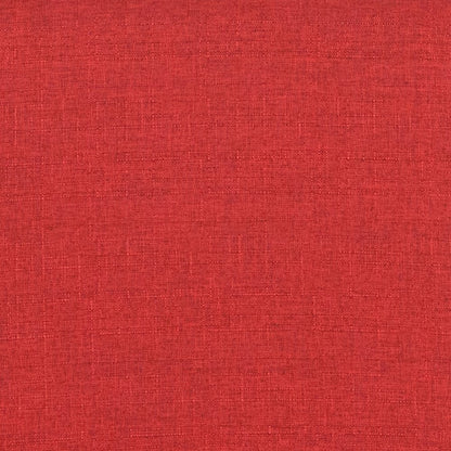 18.5''W Stacking Church Chair in Red Fabric - Silver Vein Frame