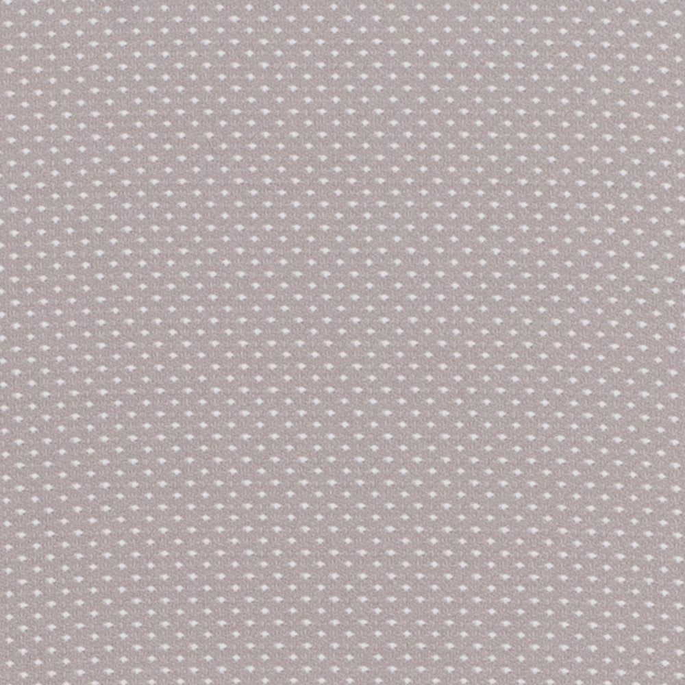 21''W Church Chair in Gray Dot Fabric - Silver Vein Frame