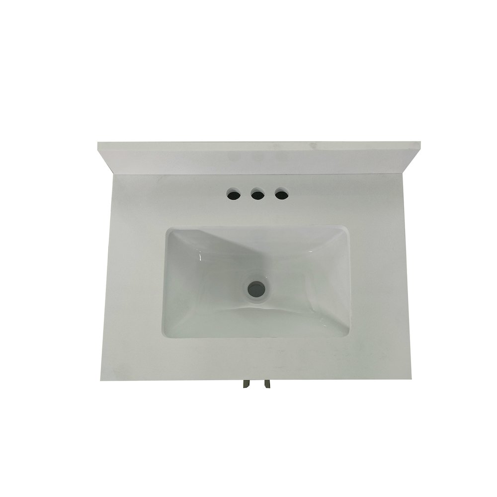 24 Inch Contemporary Bathroom Vanity with Sink Combo