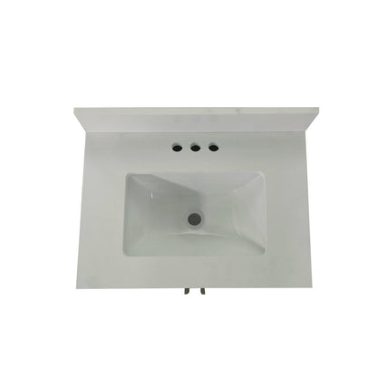 24 Inch Contemporary Bathroom Vanity with Sink Combo