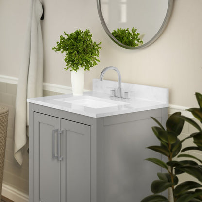24 Inch Contemporary Bathroom Vanity with Sink Combo