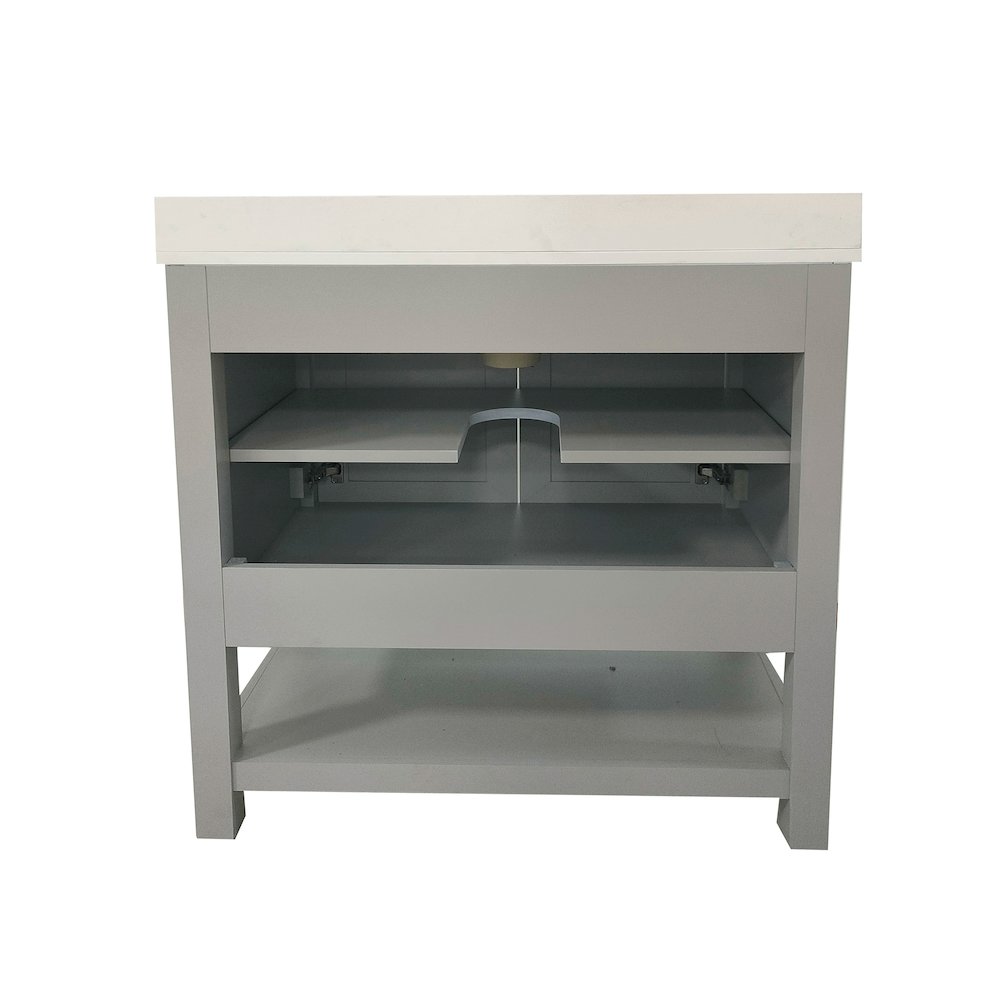 30 Inch Contemporary Bathroom Vanity with Sink Combo