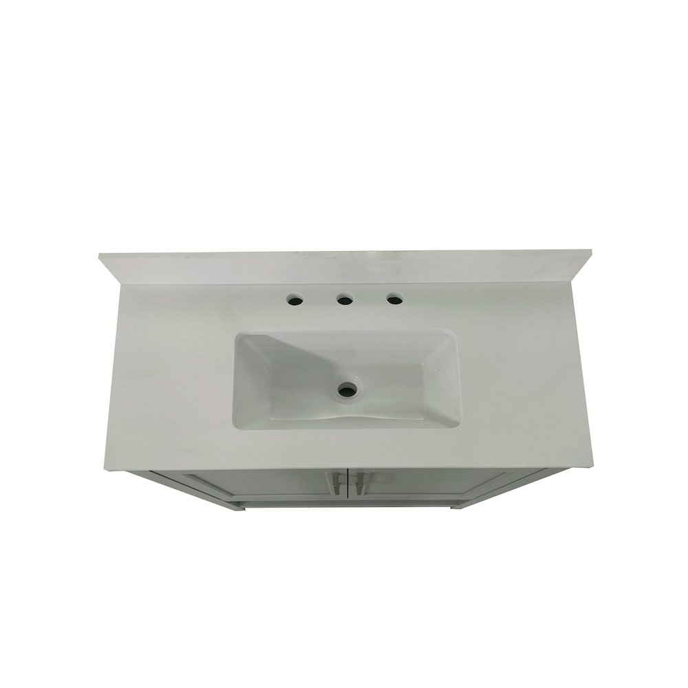 36 Inch Contemporary Bathroom Vanity with Sink Combo