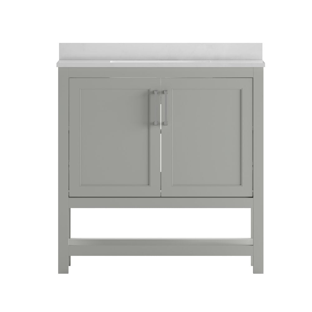 36 Inch Contemporary Bathroom Vanity with Sink Combo