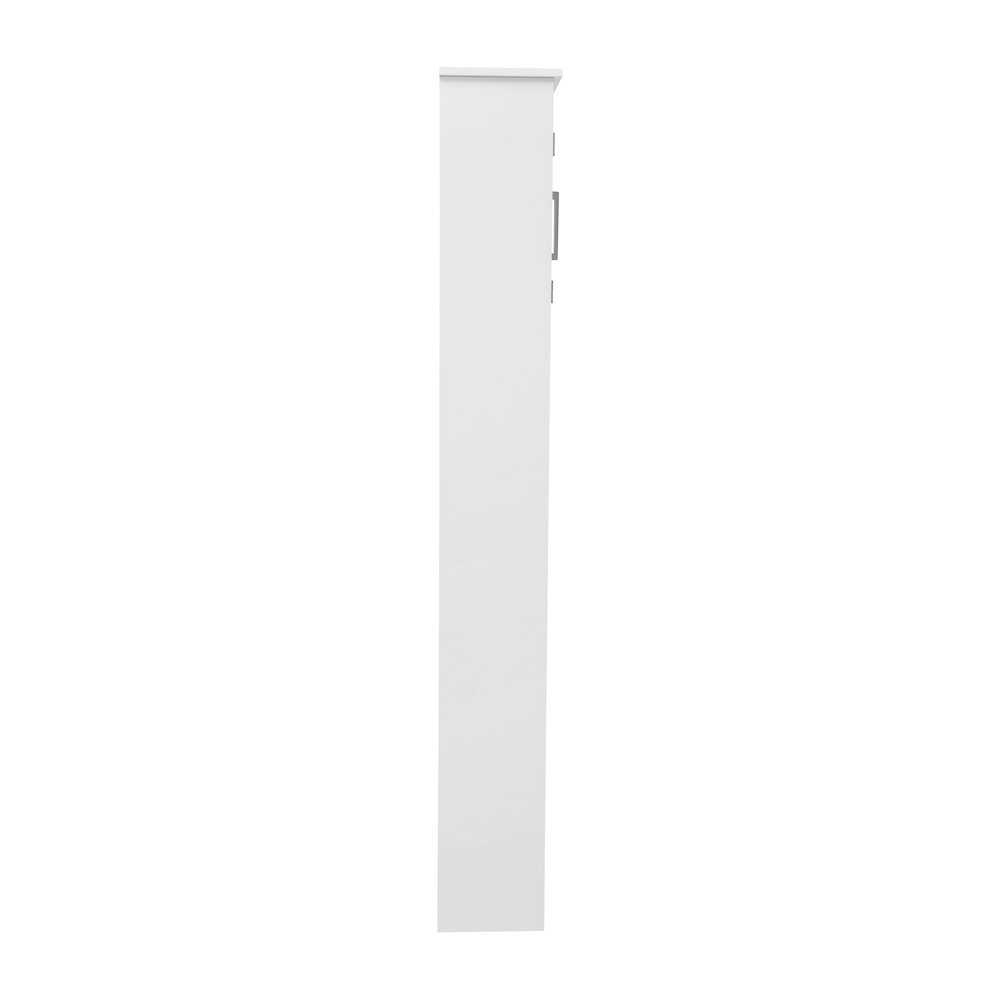 Modern Over the Toilet Bathroom Storage Cabinet Organizer, White