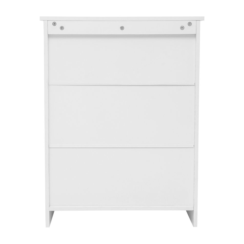 Modern Bathroom Storage Cabinet Organizer, White