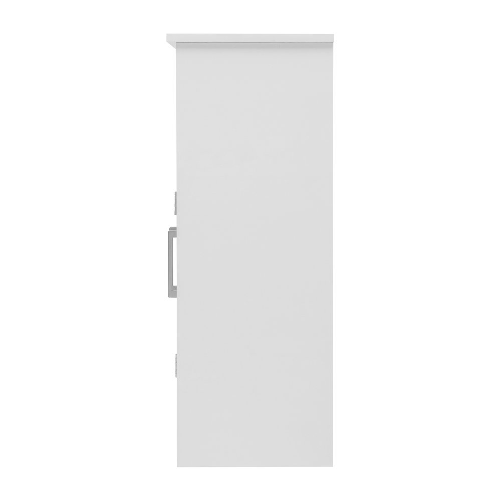 Modern Bathroom Storage Cabinet Organizer, White