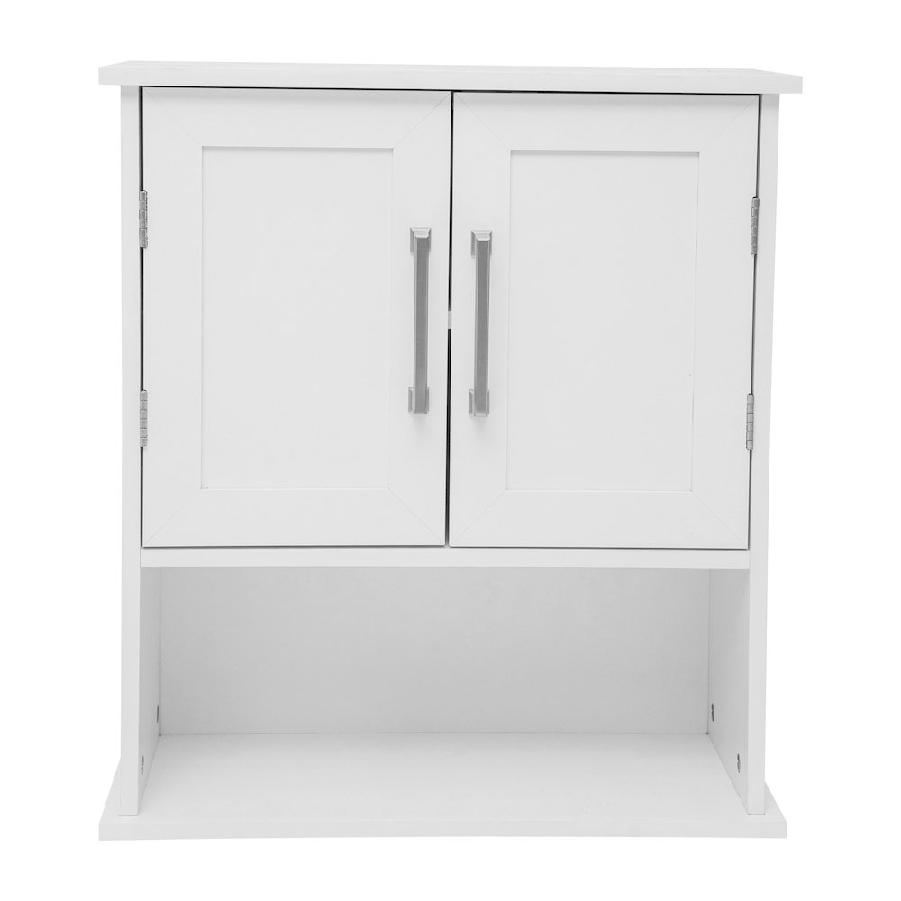 Modern Wall Mounted Bathroom Medicine Cabinet, White