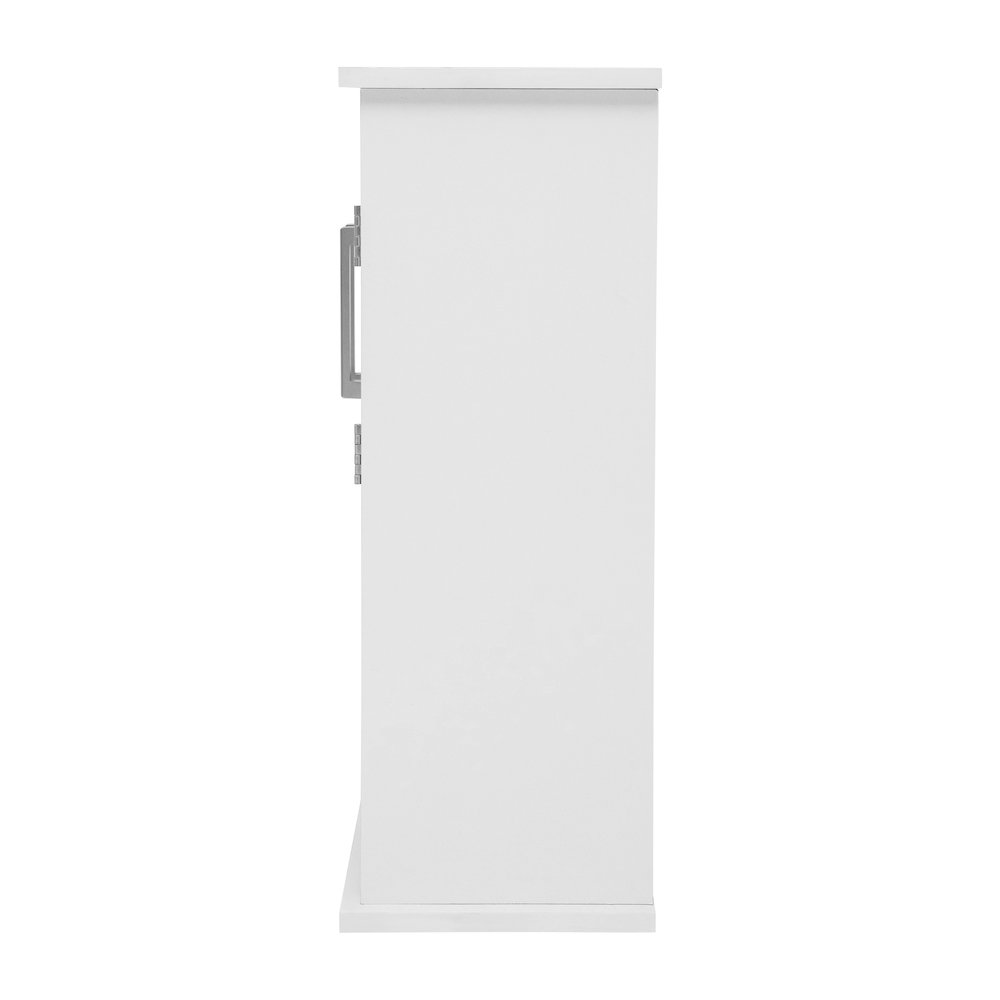 Modern Wall Mounted Bathroom Medicine Cabinet, White
