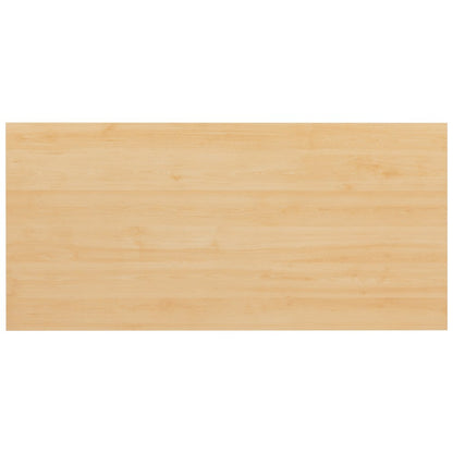 Office Computer Desk and Home Office Desk - 47" Long (Maple/Black)