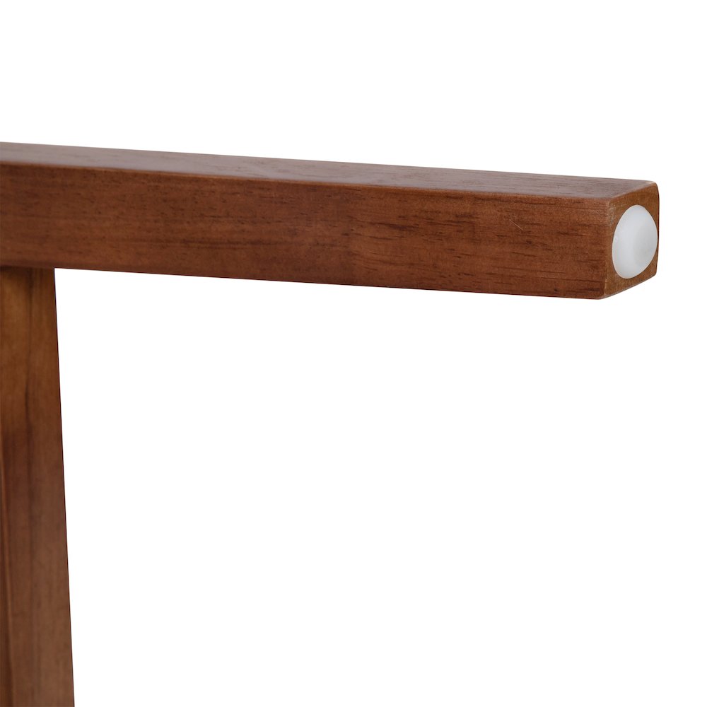 Table Desk for Writing and Work, Black/Walnut