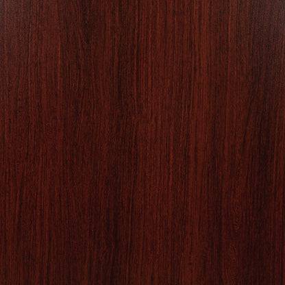 6 Foot (72 inch) Oval Conference Table in Mahogany
