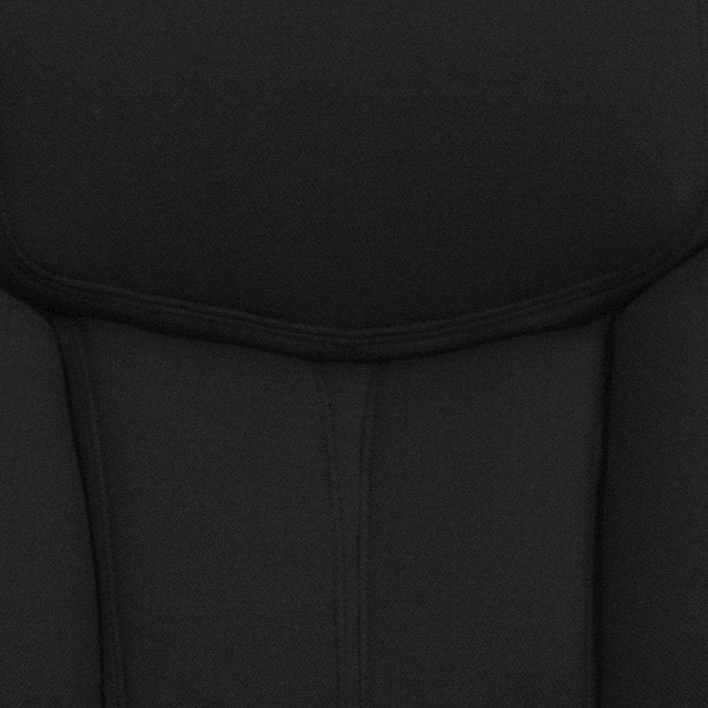 Big & Tall 500 lb. Rated Black Fabric Executive Swivel Office Chair with Arms