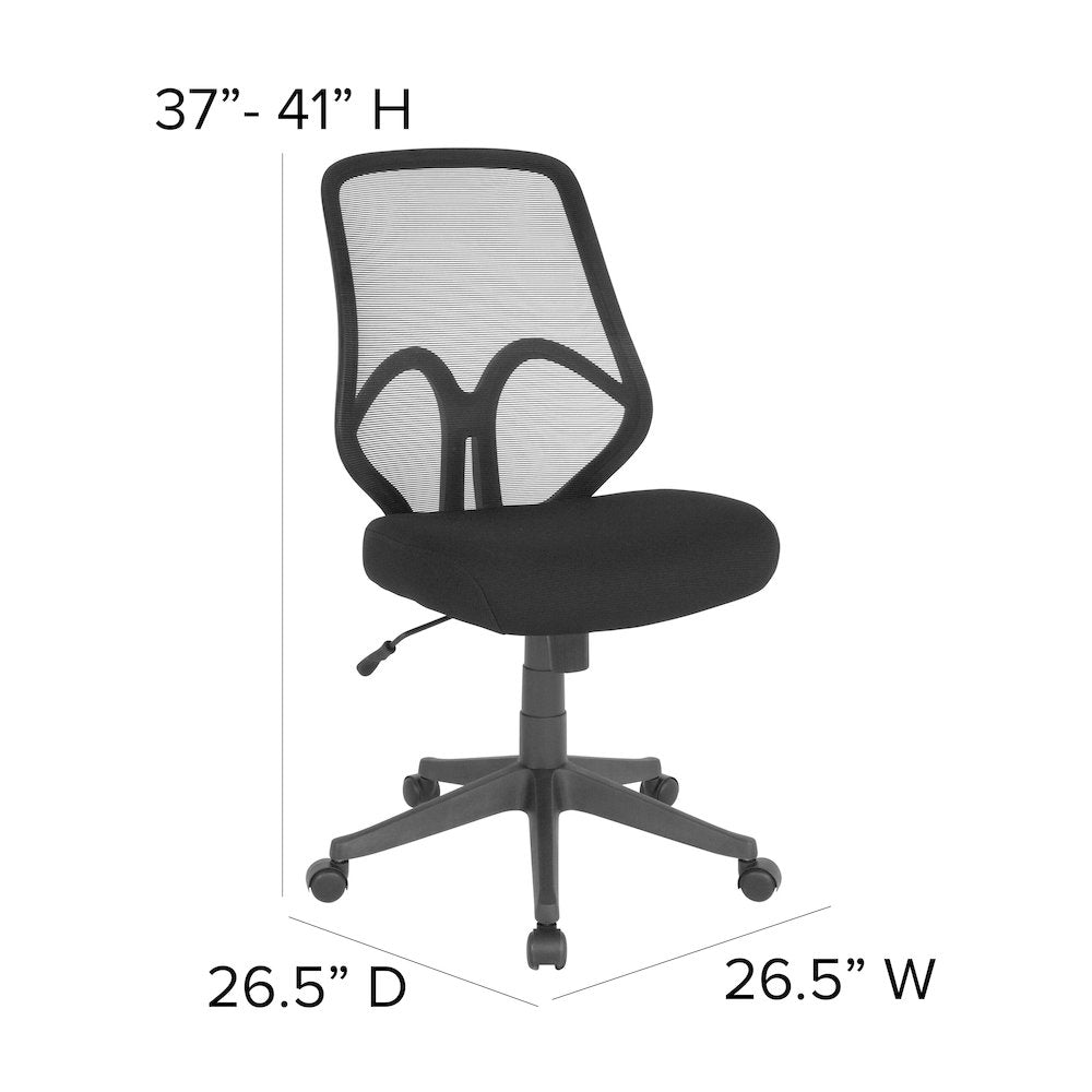 High Back Black Mesh Office Chair