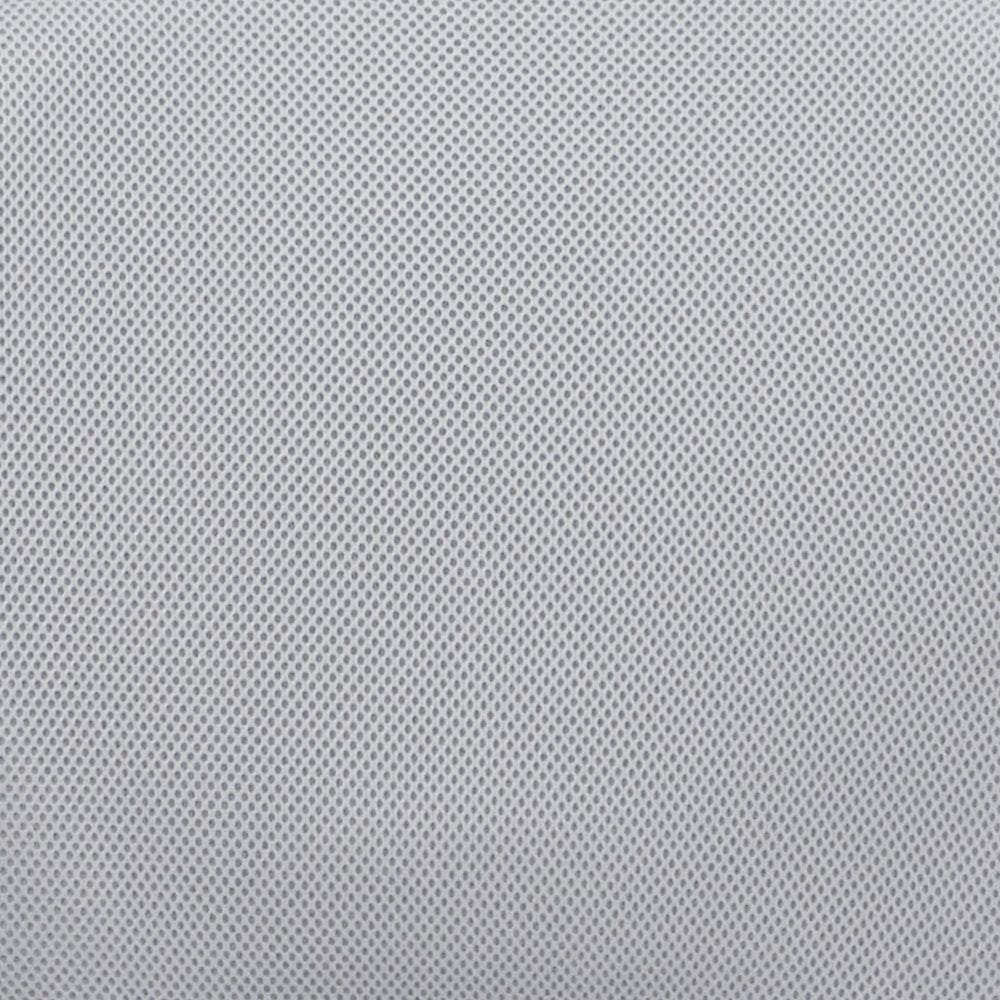 Mid-Back White Mesh Padded Swivel Task Office Chair with Chrome Base