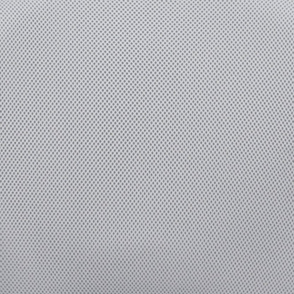 Mid-Back White Mesh Padded Swivel Task Office Chair with Chrome Base
