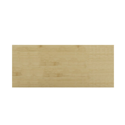 Wall Mounted 24 in Solid Pine Wood Storage Rack with Upper Shelf, Bamboo
