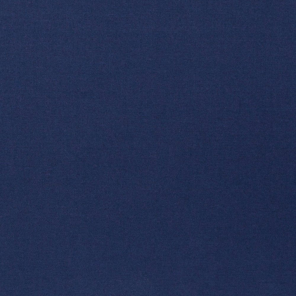 Upholstered Twin Size Headboard with Accent Nail Trim in Navy Fabric