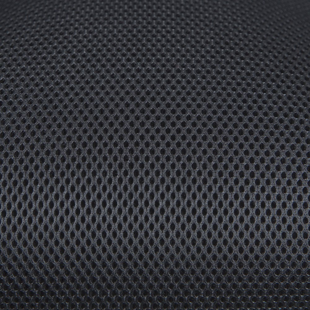Mid-Back Dark Gray Mesh Swivel Office Chair and White Frame