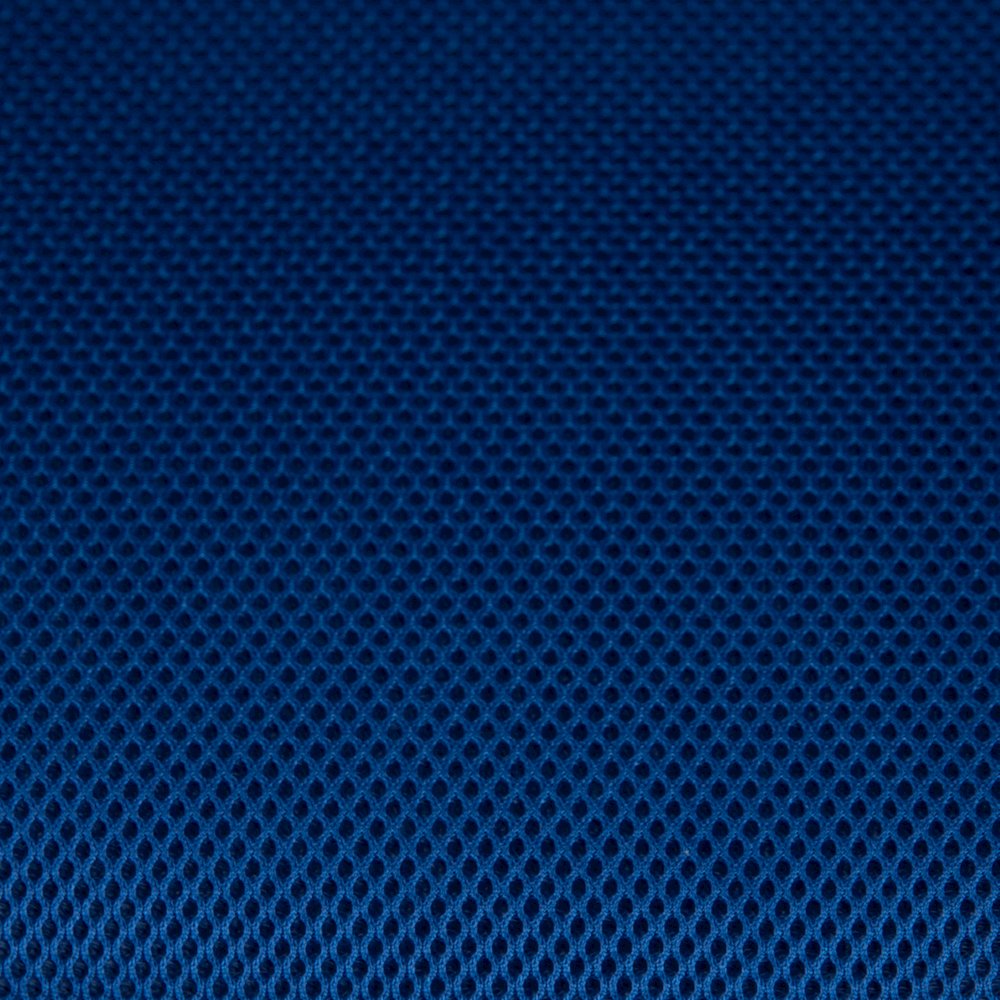 High Back Blue Mesh Ergonomic Swivel Office Chair with Black Frame and Flip-up Arms