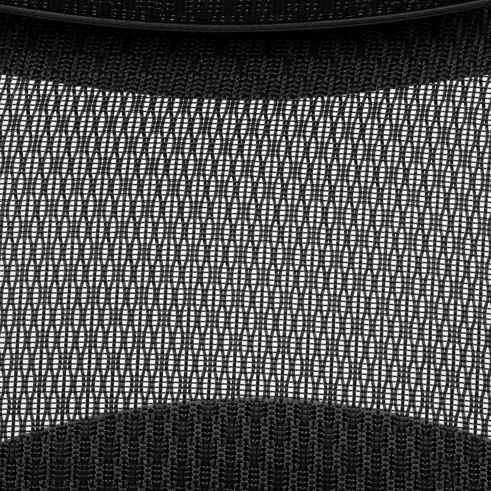 Ergonomic Mesh Office Chair with 2-to-1 Synchro-Tilt, Adjustable Headrest, Lumbar Support, and Adjustable Pivot Arms in Black
