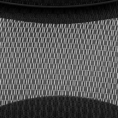 Ergonomic Mesh Office Chair with 2-to-1 Synchro-Tilt, Adjustable Headrest, Lumbar Support, and Adjustable Pivot Arms in Black