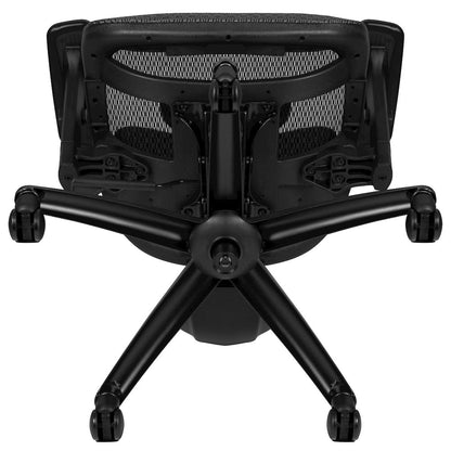 Mesh Office Chair with 2-to-1 Synchro-Tilt,  Adjustable Pivot Arms in Gray