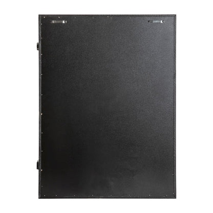 Contemporary 18 x 24 Shadow Box Display Case with 8 Push Pins, Black