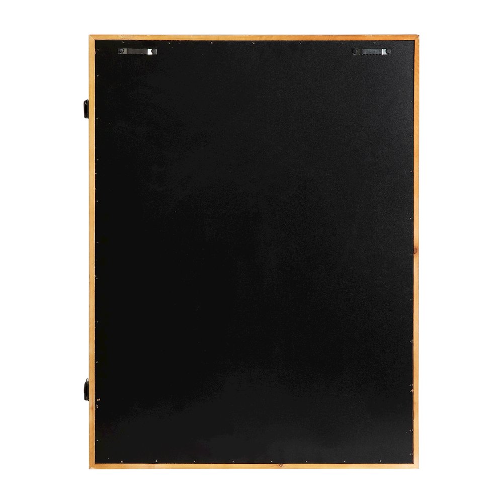 Contemporary 18 x 24 Shadow Box Display Case with 8 Push Pins, Weathered Brown