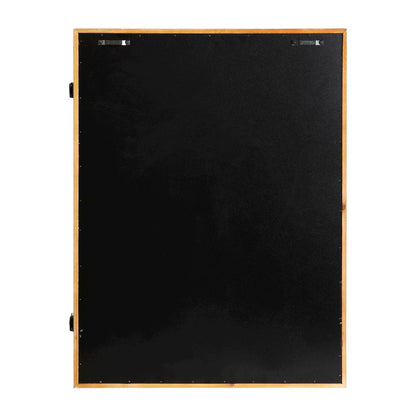 Contemporary 18 x 24 Shadow Box Display Case with 8 Push Pins, Weathered Brown