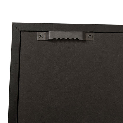 Contemporary 24 x 36 Lockable Jersey Display Case, Black