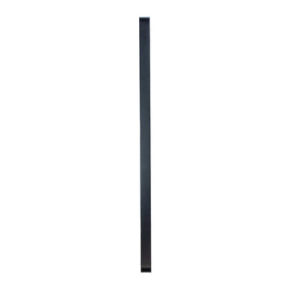 Ava 48" x 30" Metal Deep Framed Wall Mirror - Large Accent Mirror, Black