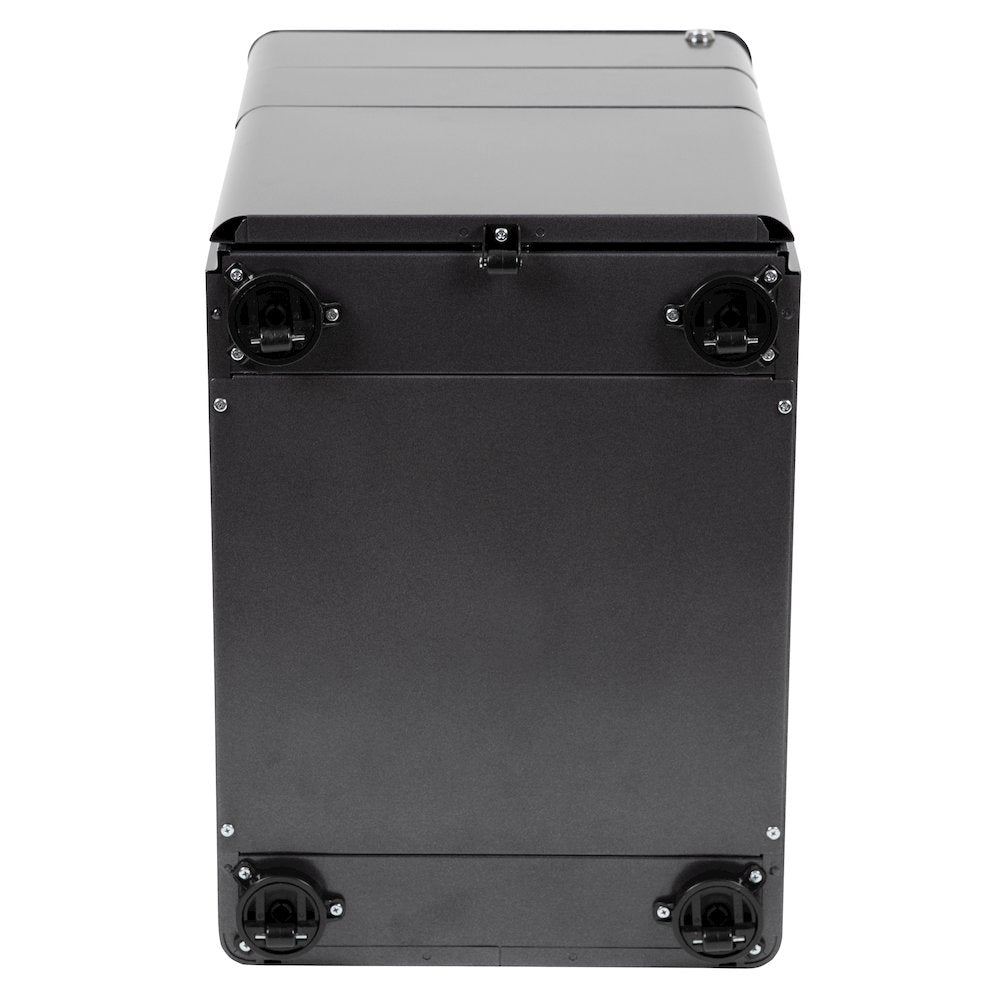 3-Drawer Mobile Locking Filing Cabinet with Anti-Tilt Mechanism, Black