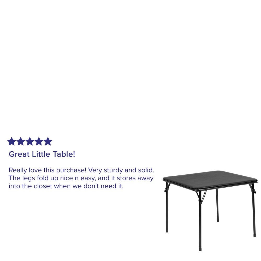 Kids Black Folding Table