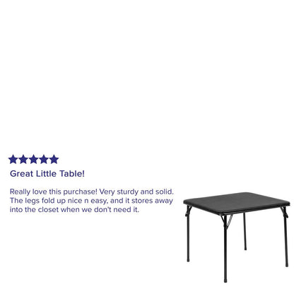 Kids Black Folding Table