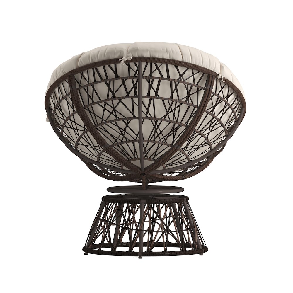 Contemporary Papasan Patio Chair