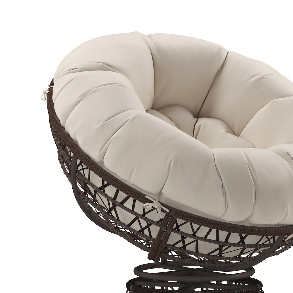 Contemporary Papasan Patio Chair