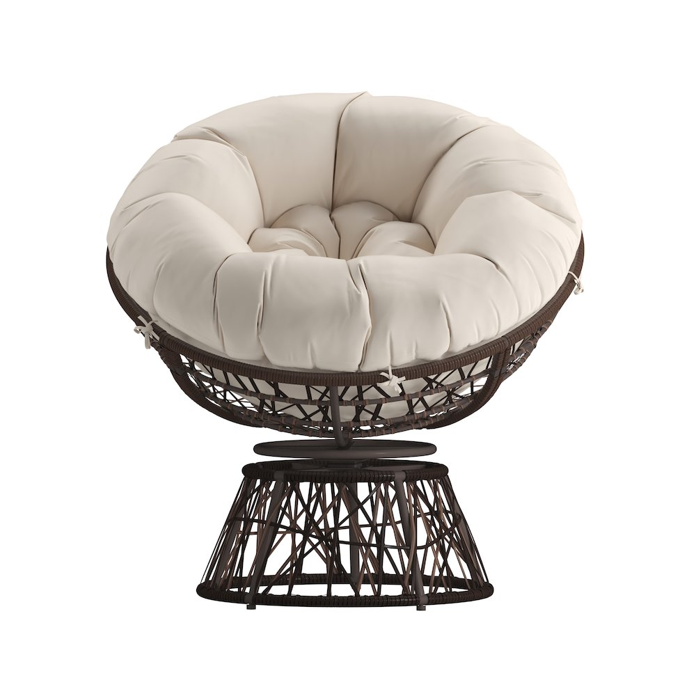 Contemporary Papasan Patio Chair