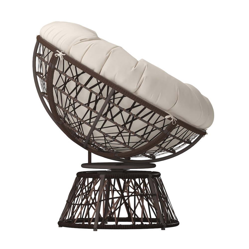 Contemporary Papasan Patio Chair