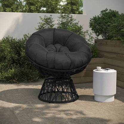 Contemporary Papasan Patio Chair