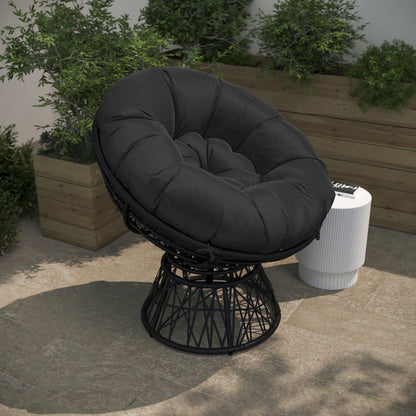 Contemporary Papasan Patio Chair